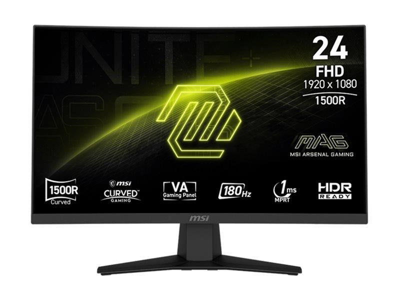24" MSI MAG 244C - 1920x1080 (FHD) - 180Hz - VA