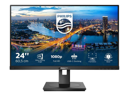24" Philips 243B1/00 - 1920x1080 (FHD) - 75Hz - IPS - 90W USB-C