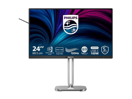 24" Philips 24B2U4301 - 1920x1080 (FHD) - 120Hz - IPS - 15W USB-C