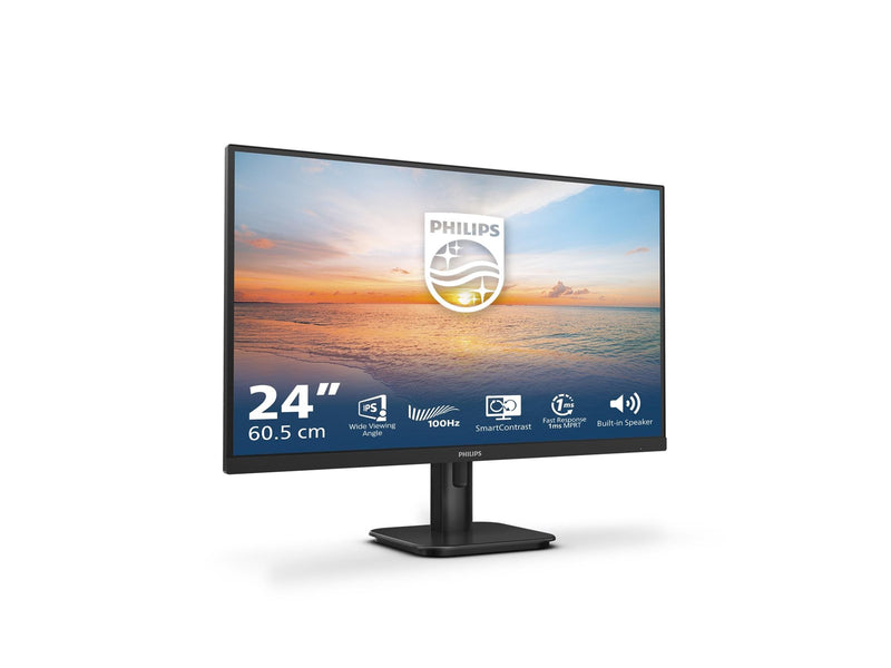 24" Philips 24E1N1200A - 1920x1080 (FHD) - 100Hz - IPS