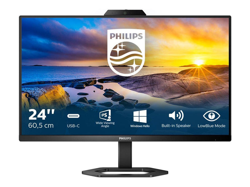 24" Philips 24E1N5300HE - 1920x1080 (FHD) - 75Hz - IPS - 65W USB-C
