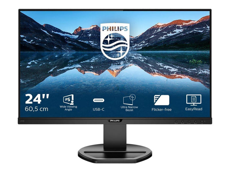 24" Philips B Line 243B9 - 1920x1080 (FHD) - 75Hz - IPS - 65W USB-C