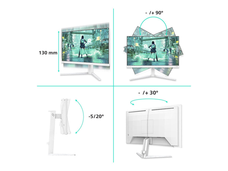 24" Philips Evnia 3000 24M2N3201P - LED monitor - 24" - HDR
