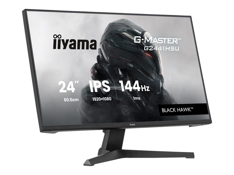 24" iiyama G-MASTER Black Hawk G2441HSU-B1 - LED monitor - Full HD (1080p) - 24"