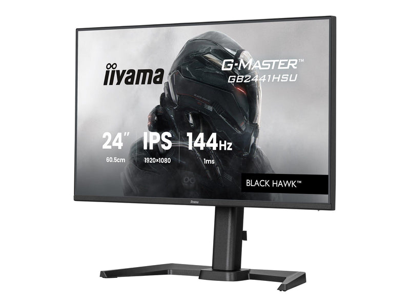 24" iiyama G-MASTER Black Hawk GB2441HSU-B1 - LED monitor - Full HD (1080p) - 24"