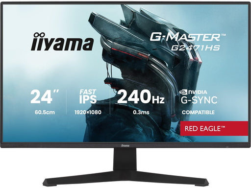 24" iiyama G-MASTER Red Eagle G2471HS-B1 - LED monitor - Full HD (1080p) - 24"