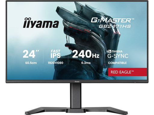 24" iiyama G-MASTER Red Eagle GB2471HS-B1 - LED monitor - Full HD (1080p) - 24"
