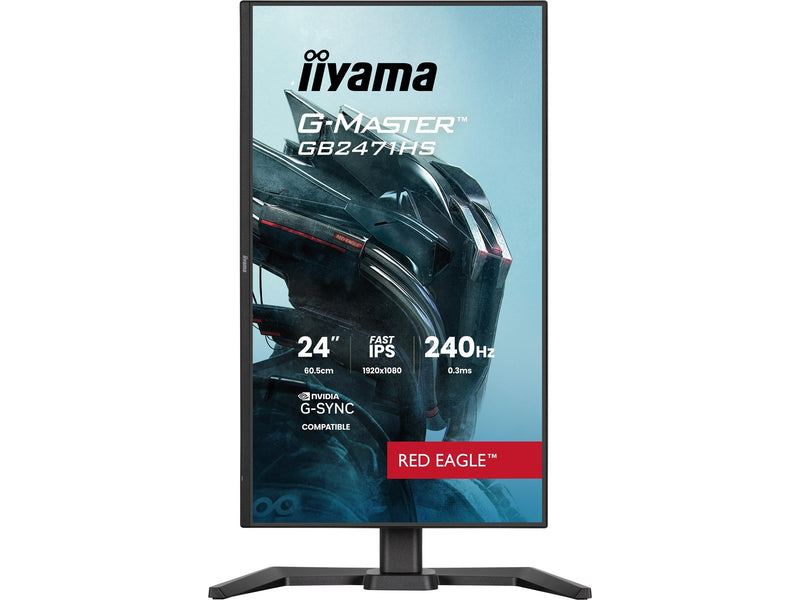 24" iiyama G-MASTER Red Eagle GB2471HS-B1 - LED monitor - Full HD (1080p) - 24"