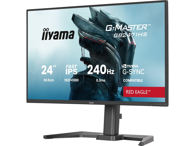 24" iiyama G-MASTER Red Eagle GB2471HS-B1 - LED monitor - Full HD (1080p) - 24"