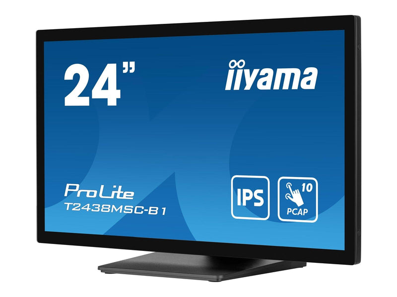24" iiyama ProLite T2438MSC-B1 - 1920x1080 - 60Hz - IPS