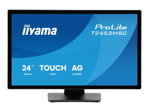 24" iiyama ProLite T2452MSC-B2AG - LED monitor - Full HD (1080p) - 24"