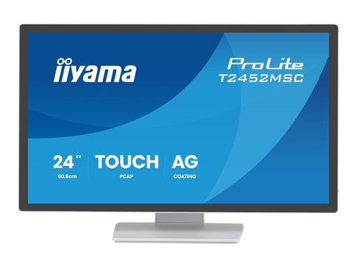 24" iiyama ProLite T2452MSC-W1AG - LED monitor - Full HD (1080p) - 24"