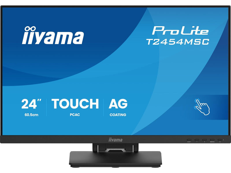 24" iiyama ProLite T2454MSC-B3AG - LED monitor - Full HD (1080p) - 24"