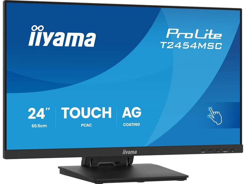 24" iiyama ProLite T2454MSC-B3AG - LED monitor - Full HD (1080p) - 24"