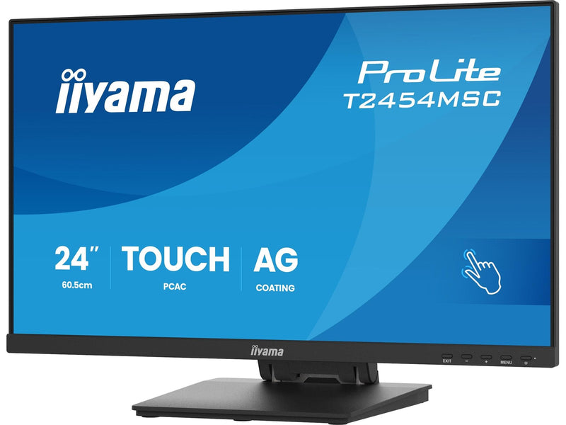 24" iiyama ProLite T2454MSC-B3AG - LED monitor - Full HD (1080p) - 24"