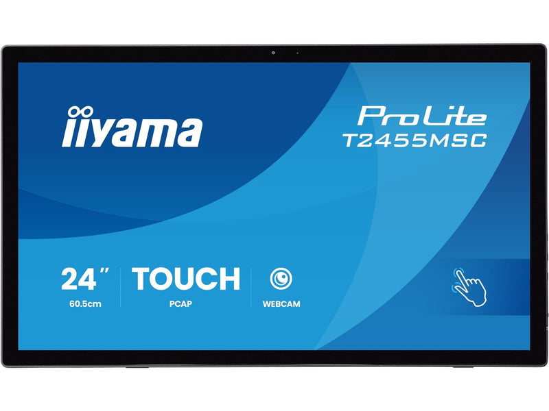 24" iiyama ProLite T2455MSC-B2 - LCD monitor - Full HD (1080p) - 24"