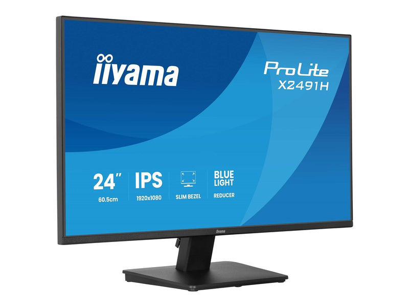 24" iiyama ProLite X2491H-B1 - LED monitor - Full HD (1080p) - 24"