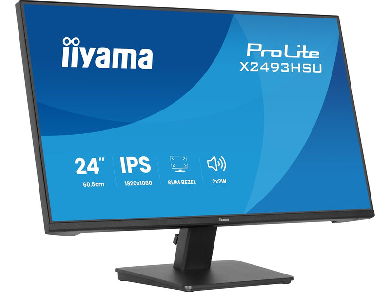 24" iiyama ProLite X2493HSU - 1920x1080 (FHD) - 120Hz - IPS