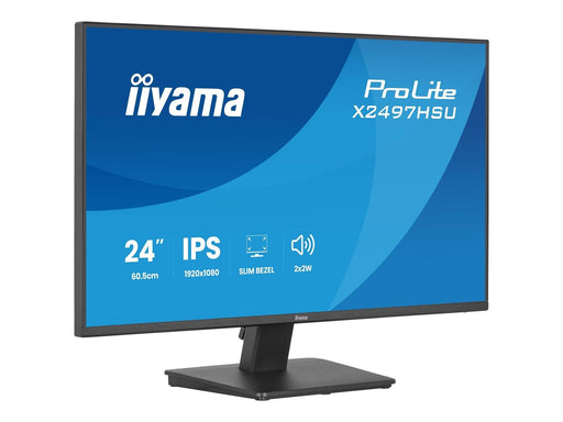24" iiyama ProLite X2497HSU-B1 - LED monitor - Full HD (1080p) - 23.8"