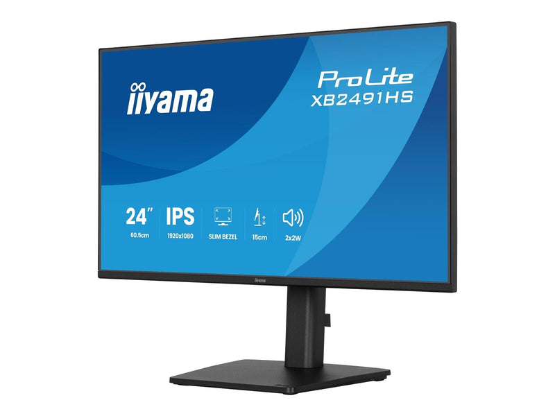 24" iiyama ProLite XB2491HS-B1 - LED monitor - Full HD (1080p) - 24"