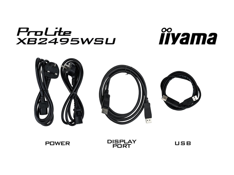 24" iiyama ProLite XB2495WSU-B1 - LED monitor