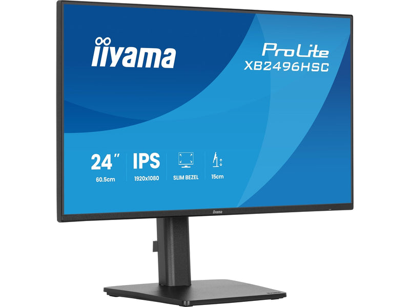 24" iiyama ProLite XB2496HSC - 1920x1080 (FHD) - 144Hz - IPS - 65W USB-C