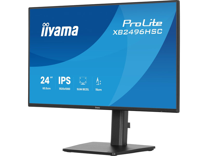 24" iiyama ProLite XB2496HSC - 1920x1080 (FHD) - 144Hz - IPS - 65W USB-C