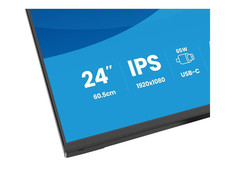 24" iiyama ProLite XB2497HSN - 1920x1080 (FHD) - 100Hz - IPS - 65W USB-C