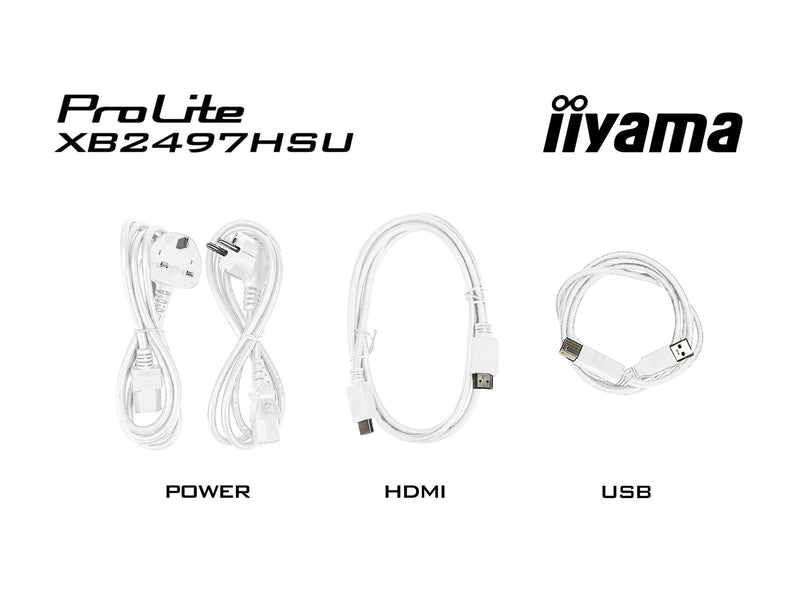 24" iiyama ProLite XB2497HSU - 1920x1080 (FHD) - 120Hz - IPS
