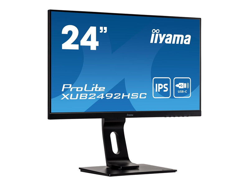 24" iiyama ProLite XUB2492HSC - 1920x1080 (FHD) - 75Hz - IPS