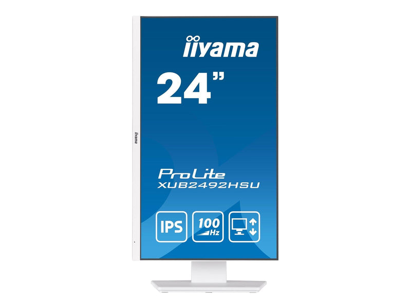 24" iiyama ProLite XUB2492HSU-W6 - 1920x1080 (FHD) - 100Hz - IPS