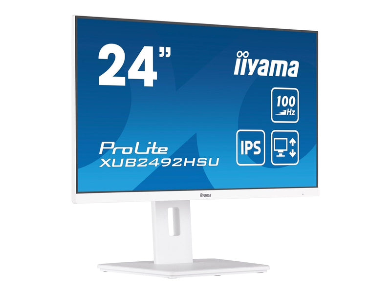 24" iiyama ProLite XUB2492HSU-W6 - 1920x1080 (FHD) - 100Hz - IPS