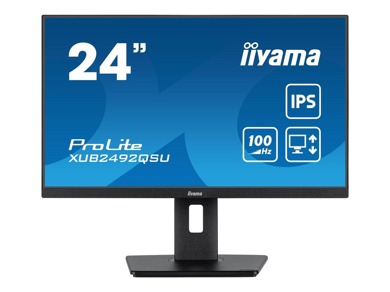 24" iiyama ProLite XUB2492QSU-B1 - 2560x1440 (QHD) - 100Hz - IPS