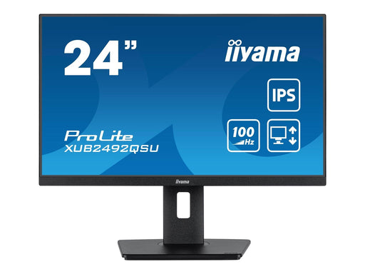 24" iiyama ProLite XUB2492QSU-B1 - 2560x1440 (QHD) - 100Hz - IPS