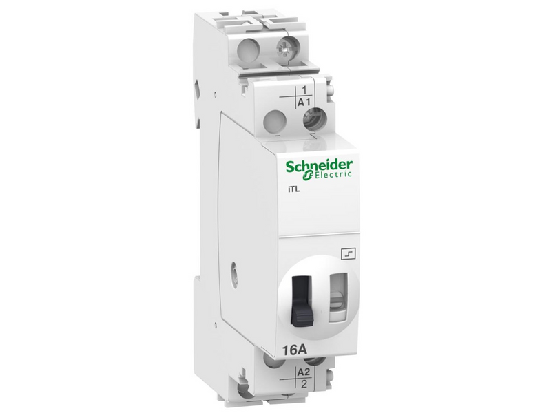 Schneider Electric Acti9 itl impulse relay 1p 1 no 16 a 50 / 60 hz coil 24 v ac / 12 v dc