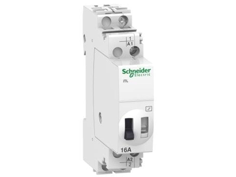Schneider Electric Acti9 itl impulse relay 1p 1 no 16 a 50 / 60 hz coil 24 v ac / 12 v dc