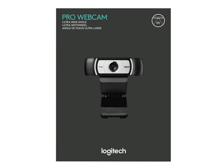 Logitech C930e HD Webcam - Silver/Black