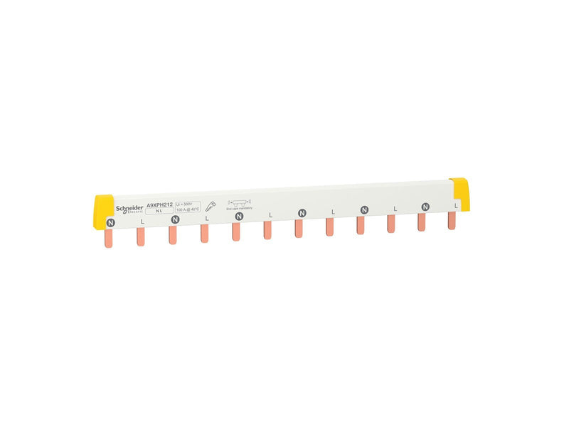 Schneider Electric Comb busbar 2p 100a 12mod.