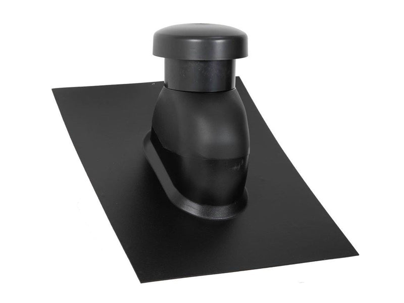Easy Flex Roofing Sabetoflex roof hood 5-45° ø160 black abs