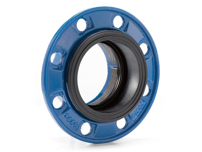 Avk combi-flange for pe- and pvc pipes pn 10/16 dn80 mm ø90 mm