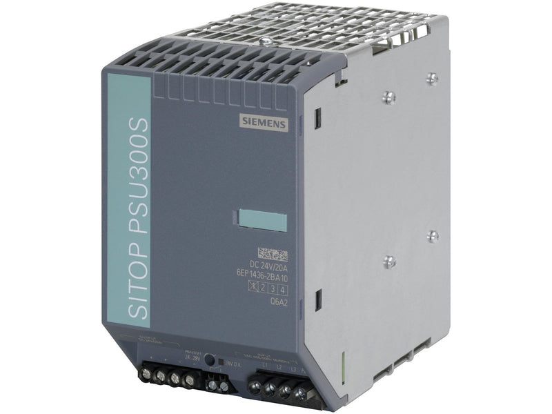 Siemens Sitop psu300s 24 v/20 a 6ep1436-2ba10