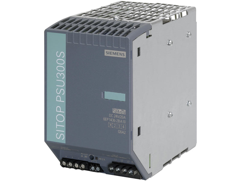 Siemens Sitop psu300s 24 v/20 a 6ep1436-2ba10