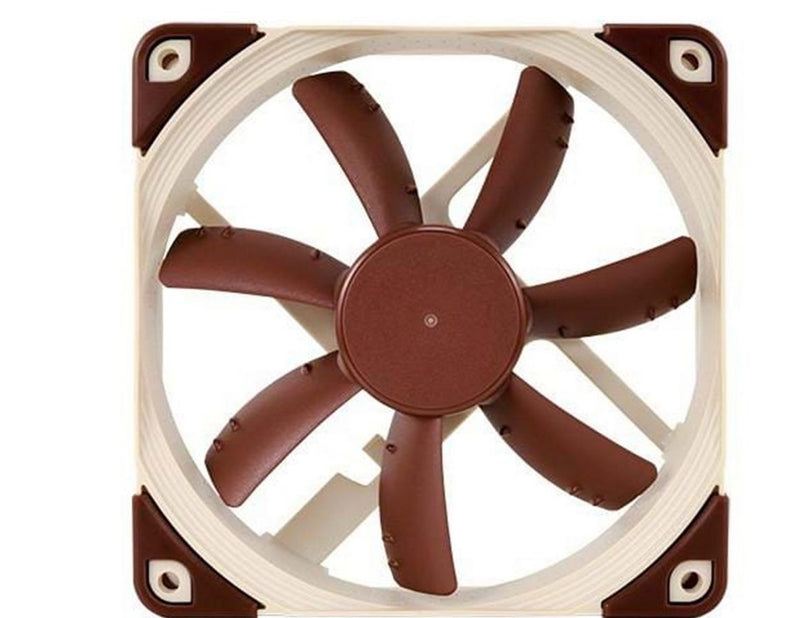 Noctua NF-S12A PWM - Gehäuselüfter - 120mm - Braun - 17 dBA