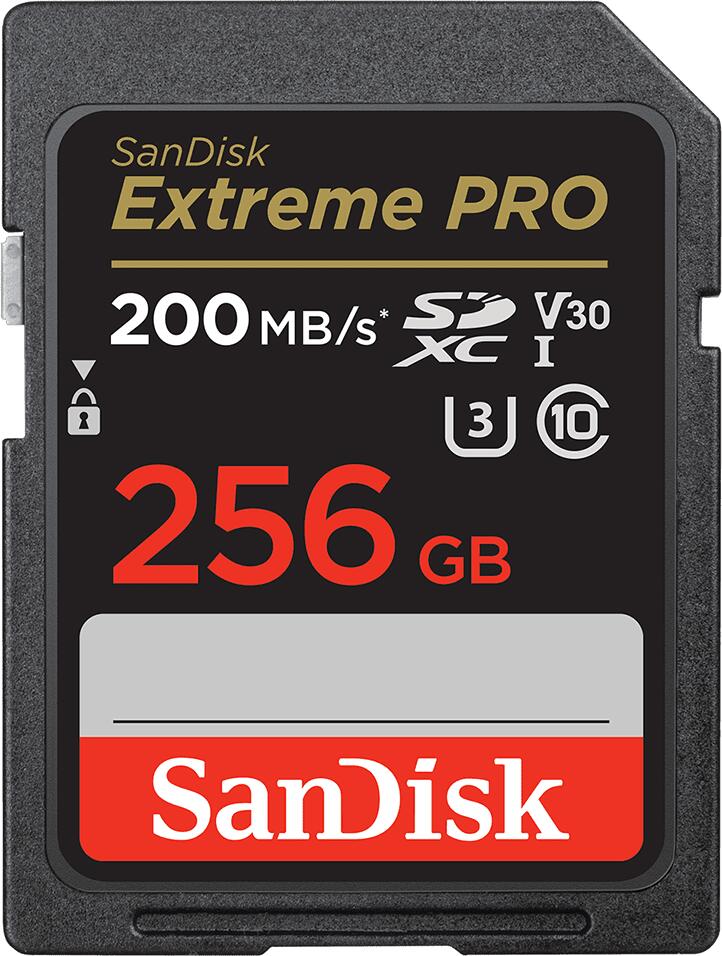 SanDisk Extreme PRO SDXC Speicherkarte 256GB