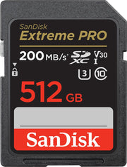 SanDisk Extreme PRO SDXC Speicherkarte 512GB