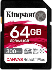 Kingston Canvas React Plus - 64GB