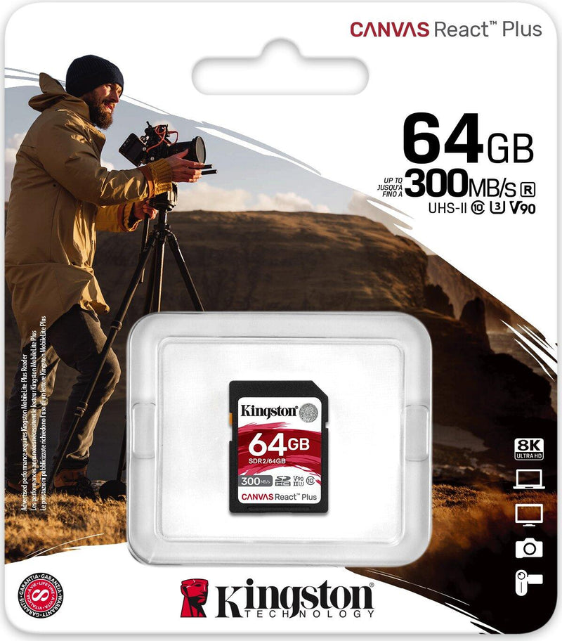Kingston Canvas React Plus - 64GB