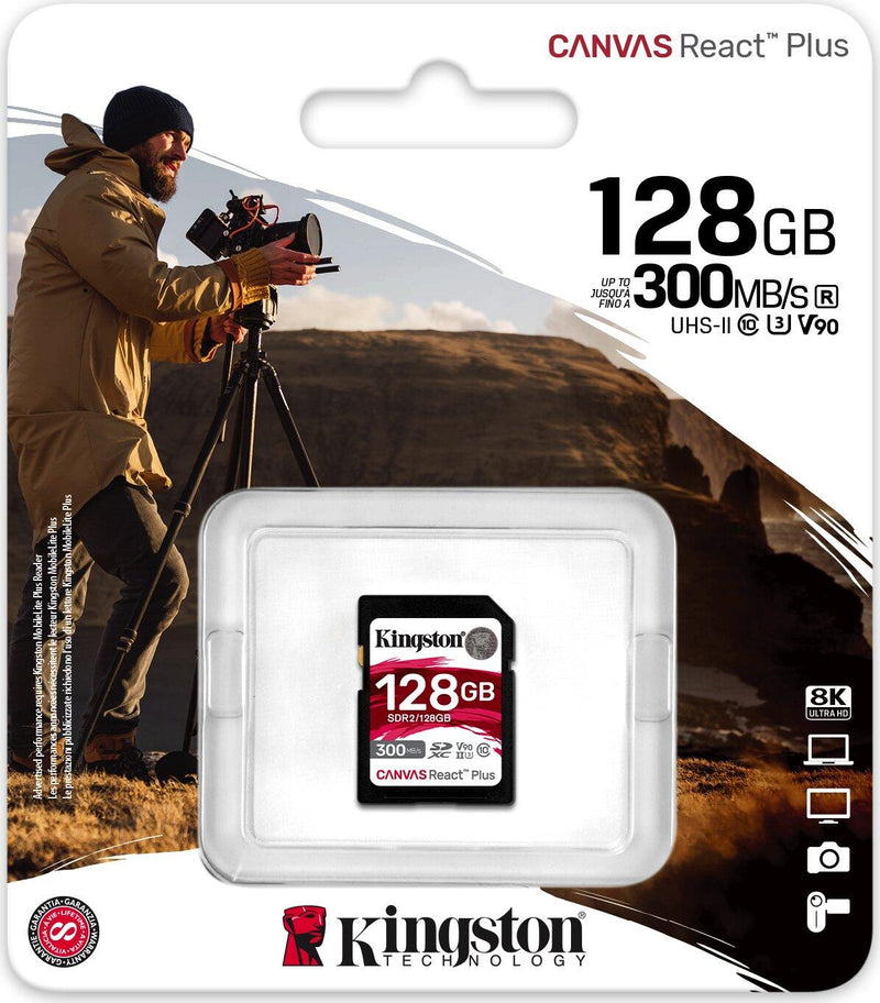 Kingston Canvas React Plus - 128GB