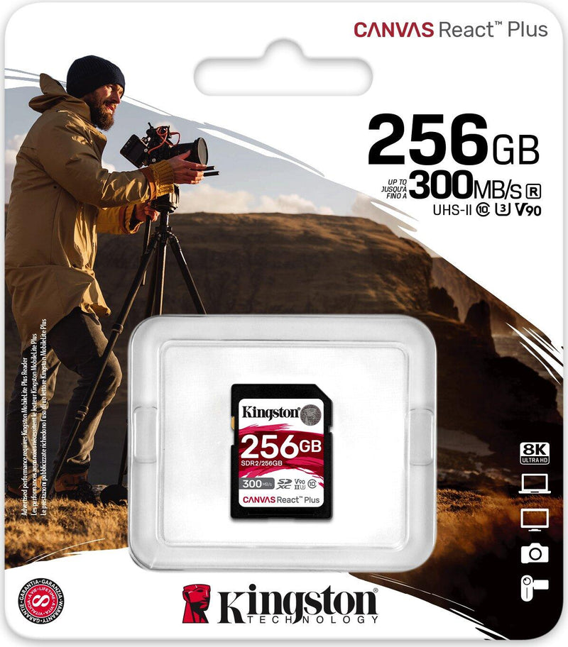 Kingston Canvas React Plus - 256GB