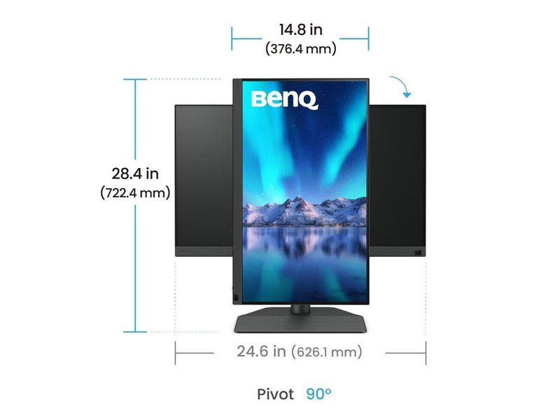 24,1" BenQ SW242Q - 2560x1600 - 60Hz - IPS